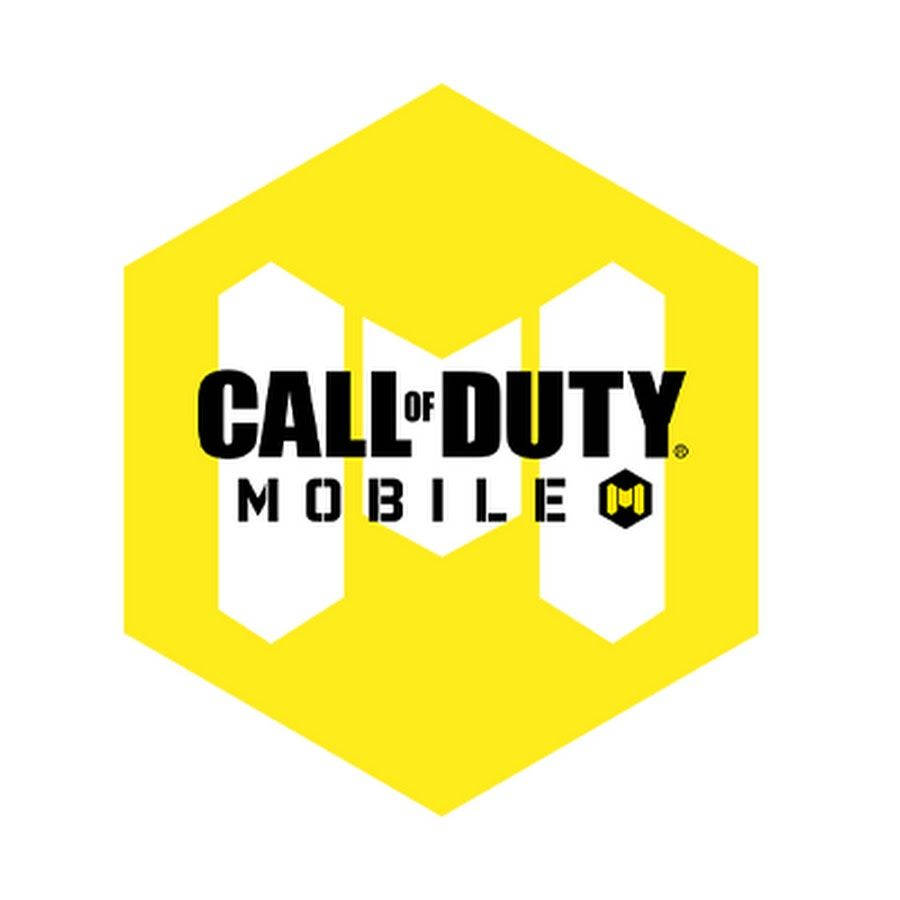 Call Of Duty Mobile White And Yellow Logo Wallpaper