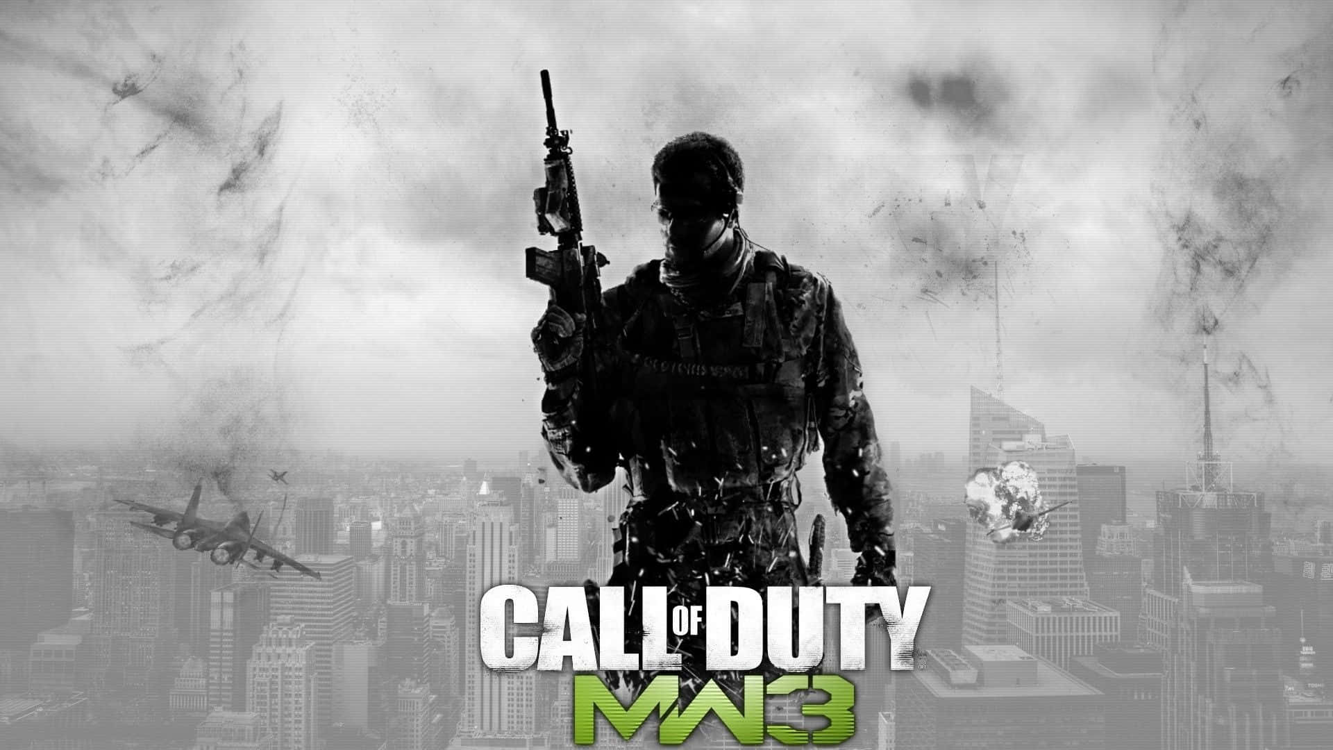 Call Of Duty Modern Warfare 3 New York City skyline tapet. Wallpaper