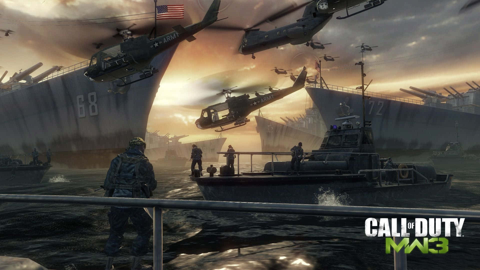 Finalde Call Of Duty Modern Warfare 3 Black Ops Fondo de pantalla