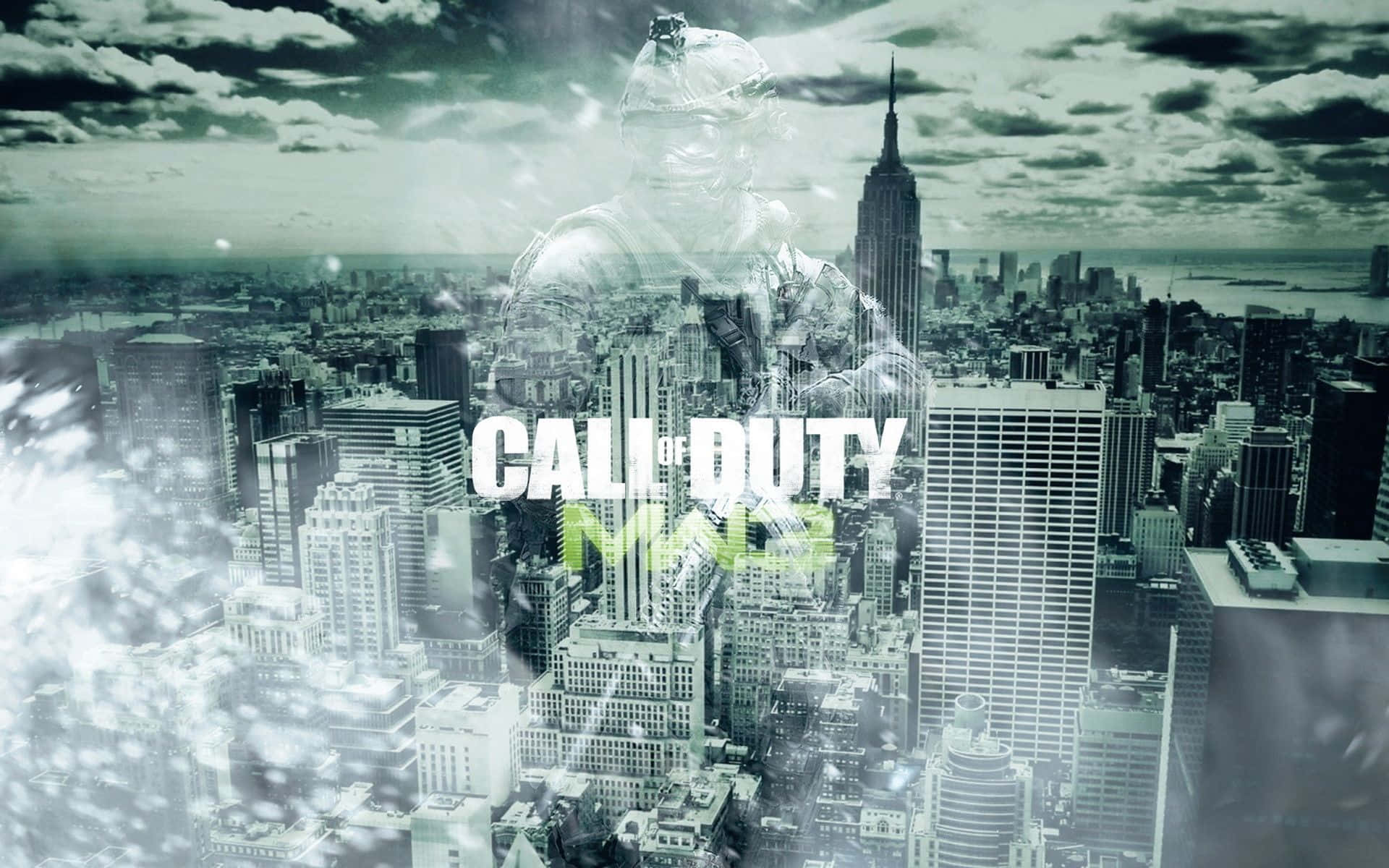 Call Of Duty Modern Warfare 3 Logo Dissolve Wallpaper