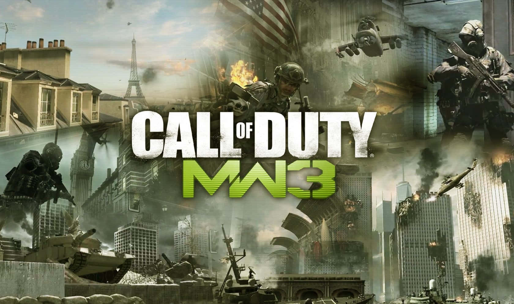 Call Of Duty Modern Warfare 3 Game Content Wallpaper