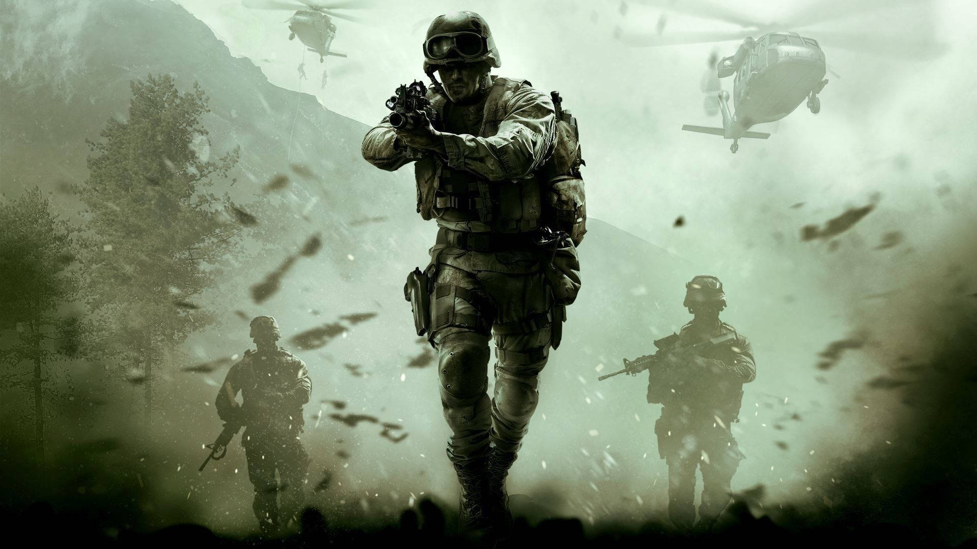 Call of Duty: Modern Warfare Battle Wallpaper