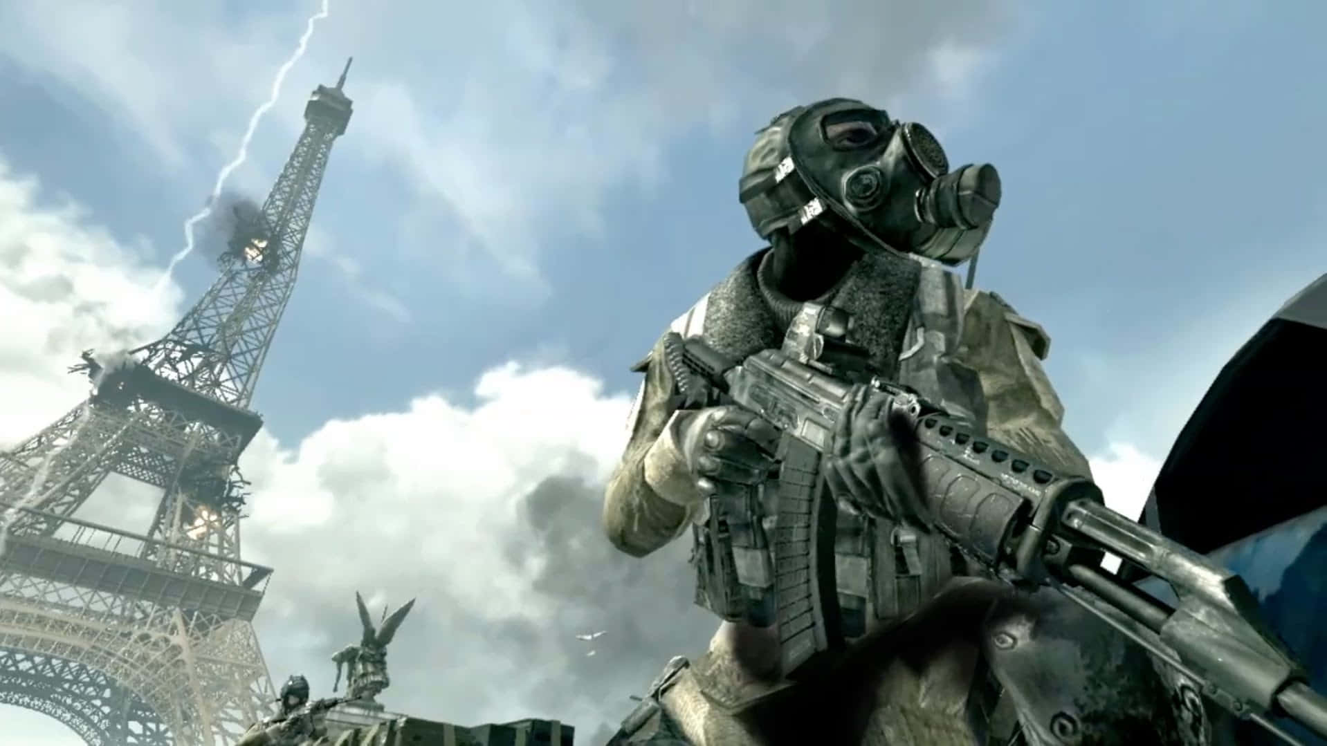 Erlebedie Packende Action Von Call Of Duty: Modern Warfare. Wallpaper
