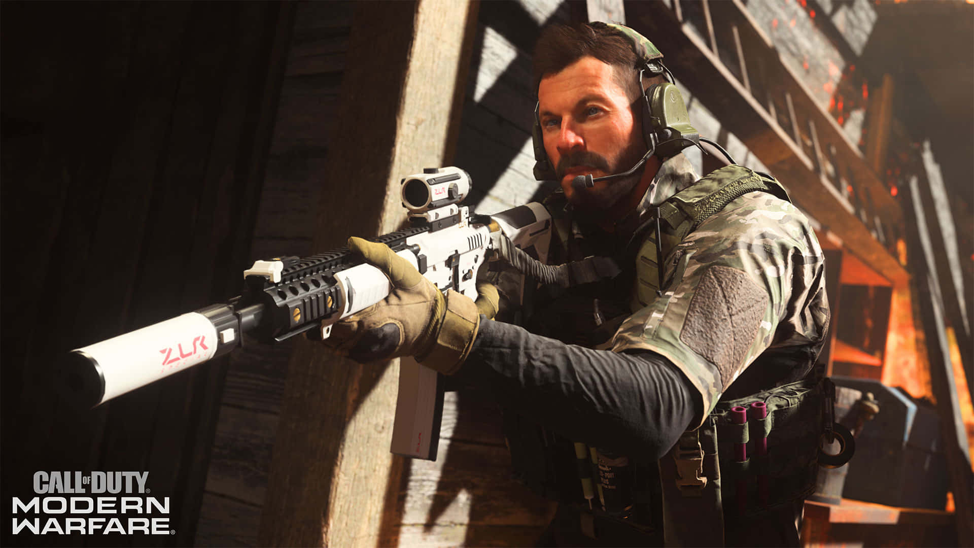 Engage in intense crossplay battles with the new Modern Warfare Wallpaper