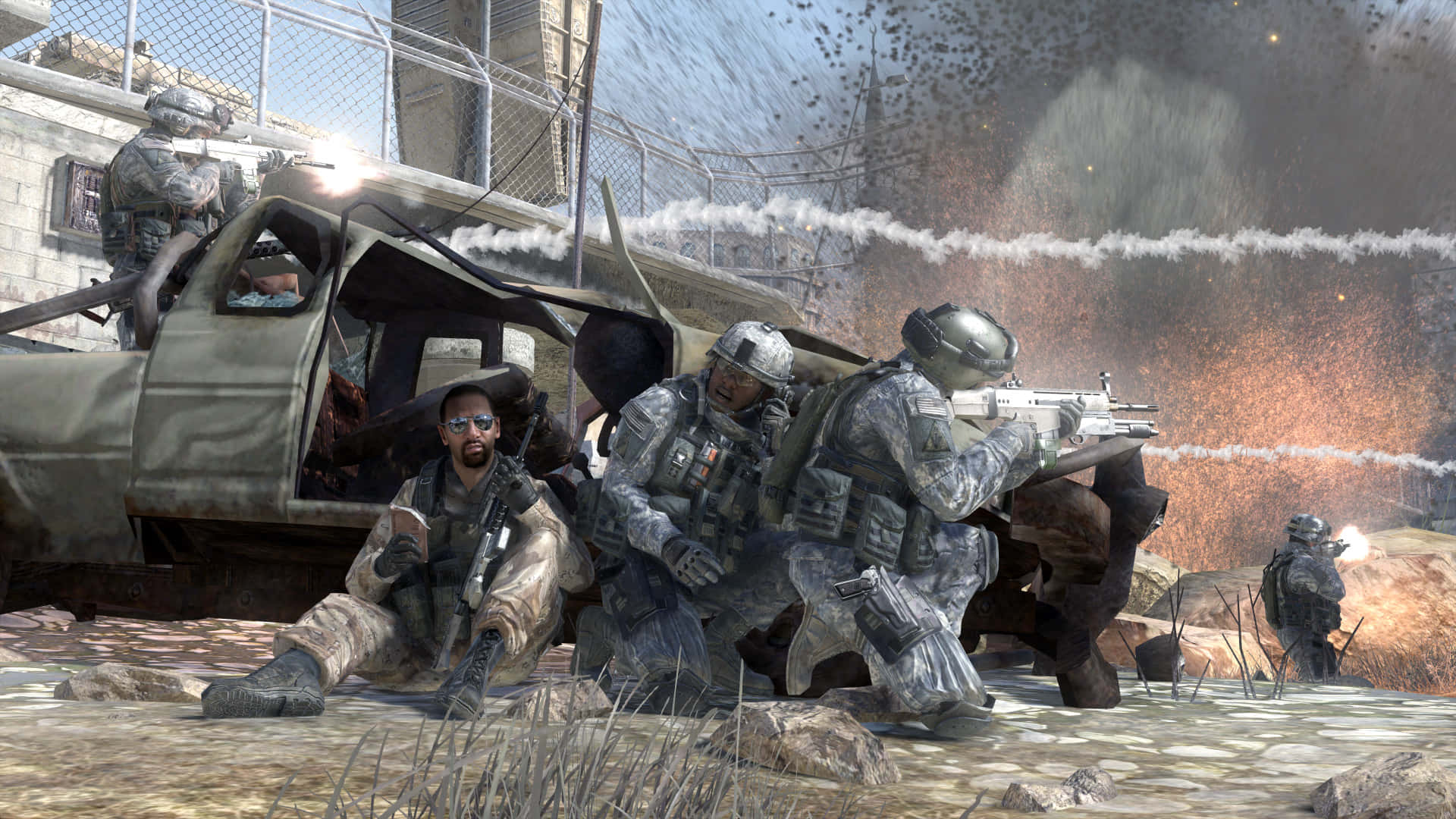 Call of Duty Black Ops 2 skærmbillede Wallpaper