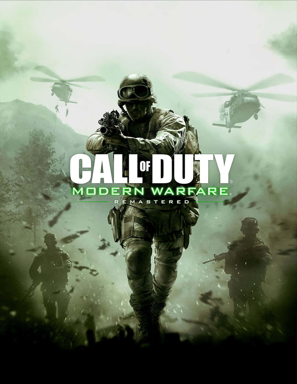 Stürzedich In Modern Warfare Mit Call Of Duty. Wallpaper