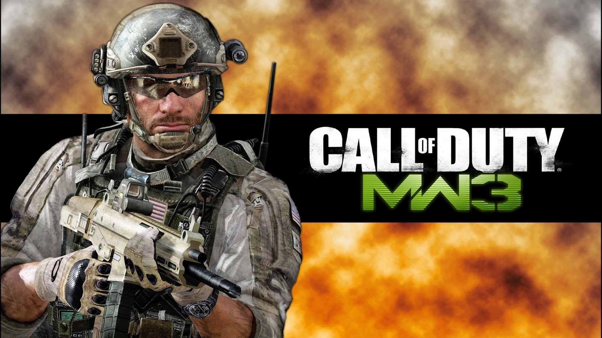 Engage in all-out war with Call Of Duty Modern Warfare HD. Wallpaper
