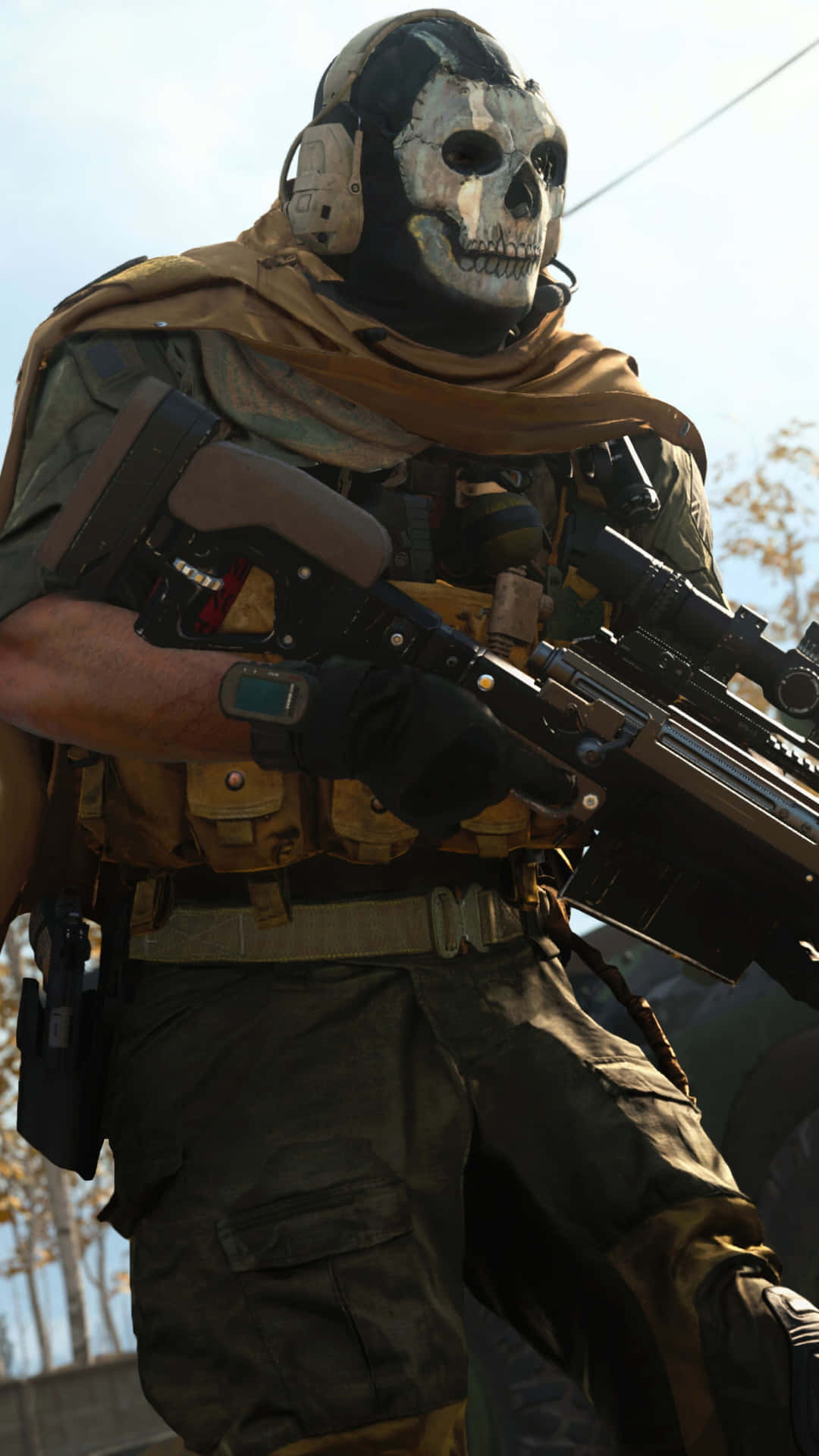 Fondode Pantalla De Francotirador De Call Of Duty Modern Warfare Para Iphone. Fondo de pantalla