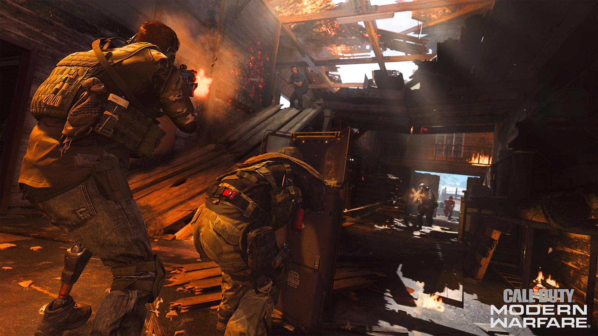 Spil Call of Duty MW 2019 og oplev intens, hurtigfasede handling. Wallpaper