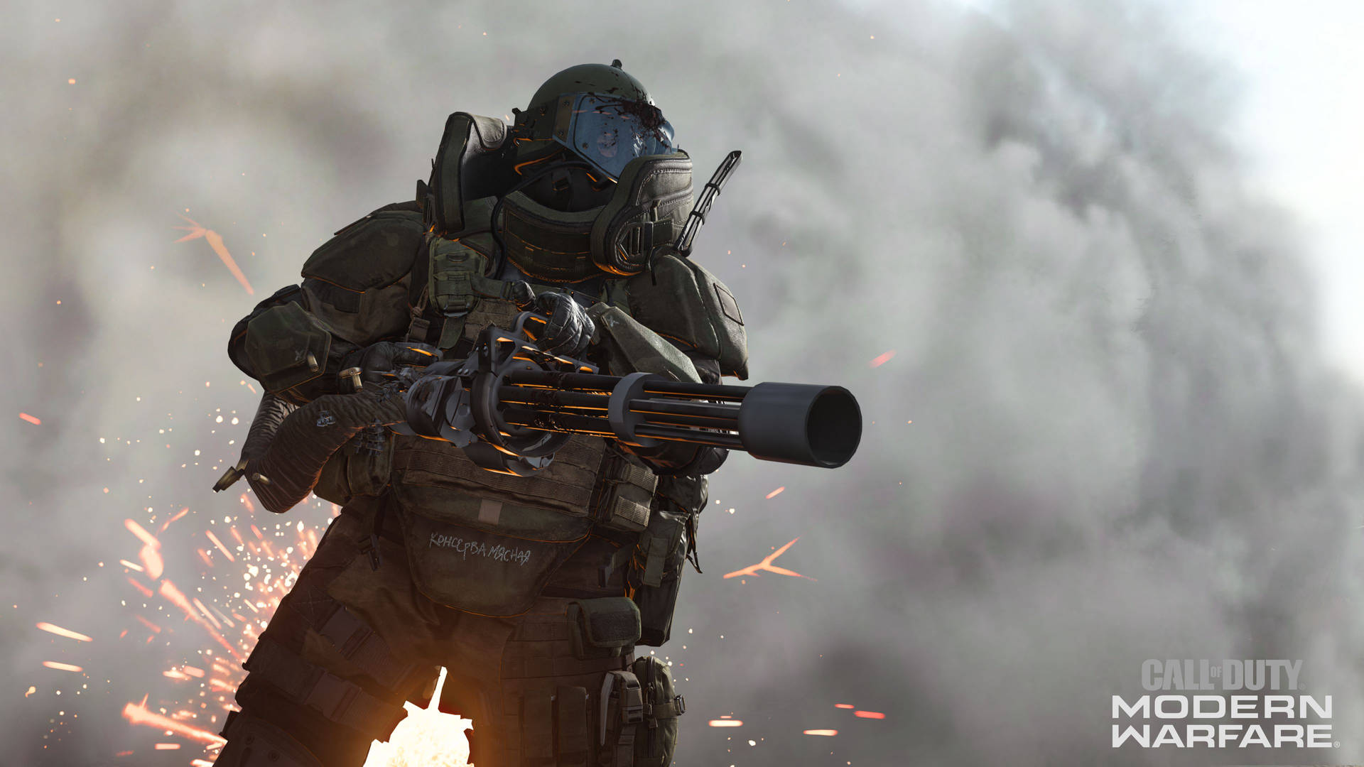 Sentiil Potere E L'intensità Di Call Of Duty Modern Warfare Sfondo