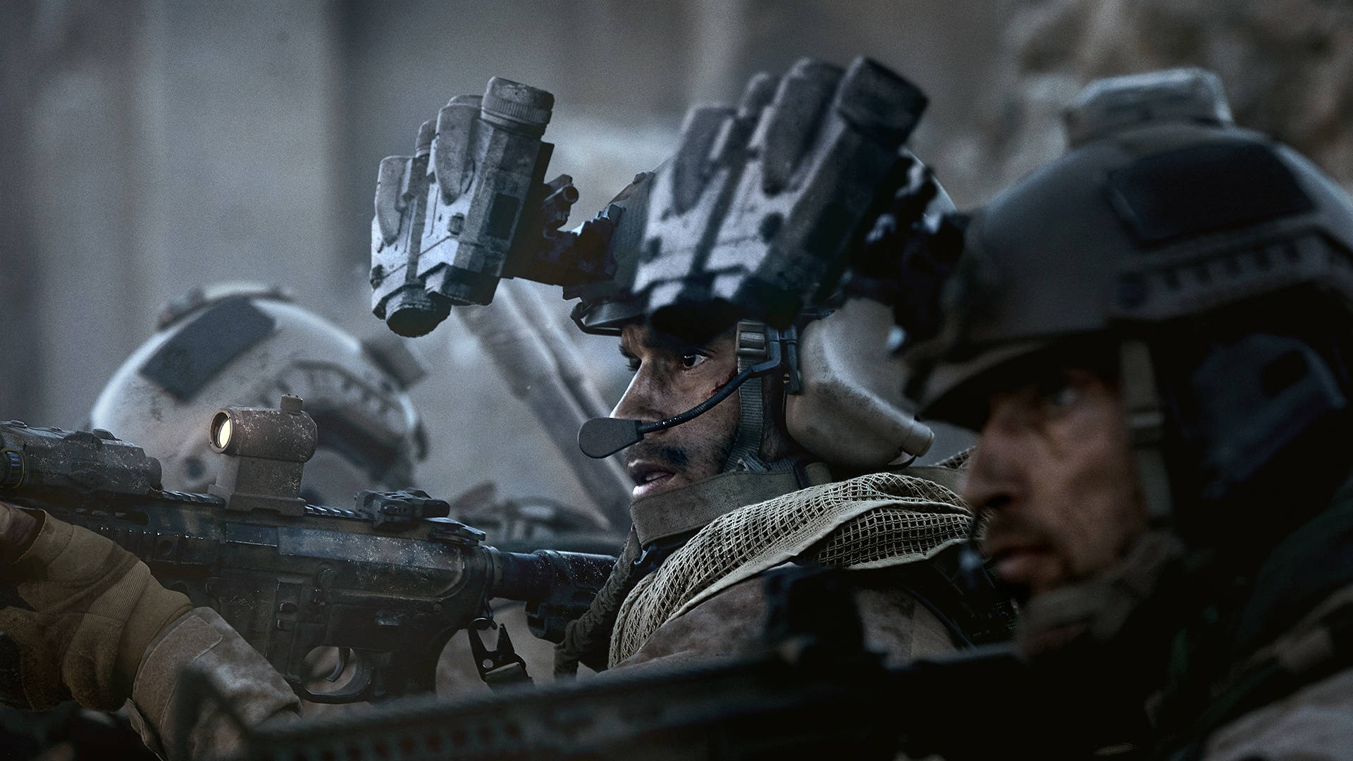 Klar til kamp i 'Call of Duty: Modern Warfare' 2019? Tag dette væggpapir og kom til kamp! Wallpaper