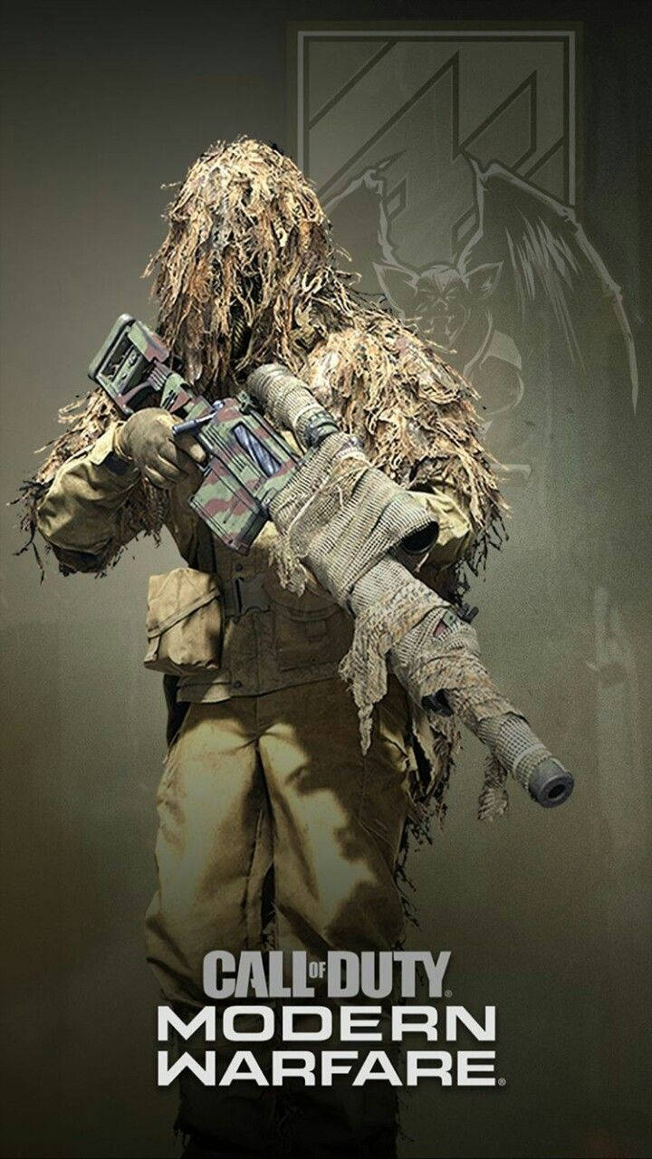 Call Of Duty Mw 2019 Sniper Skin Wallpaper