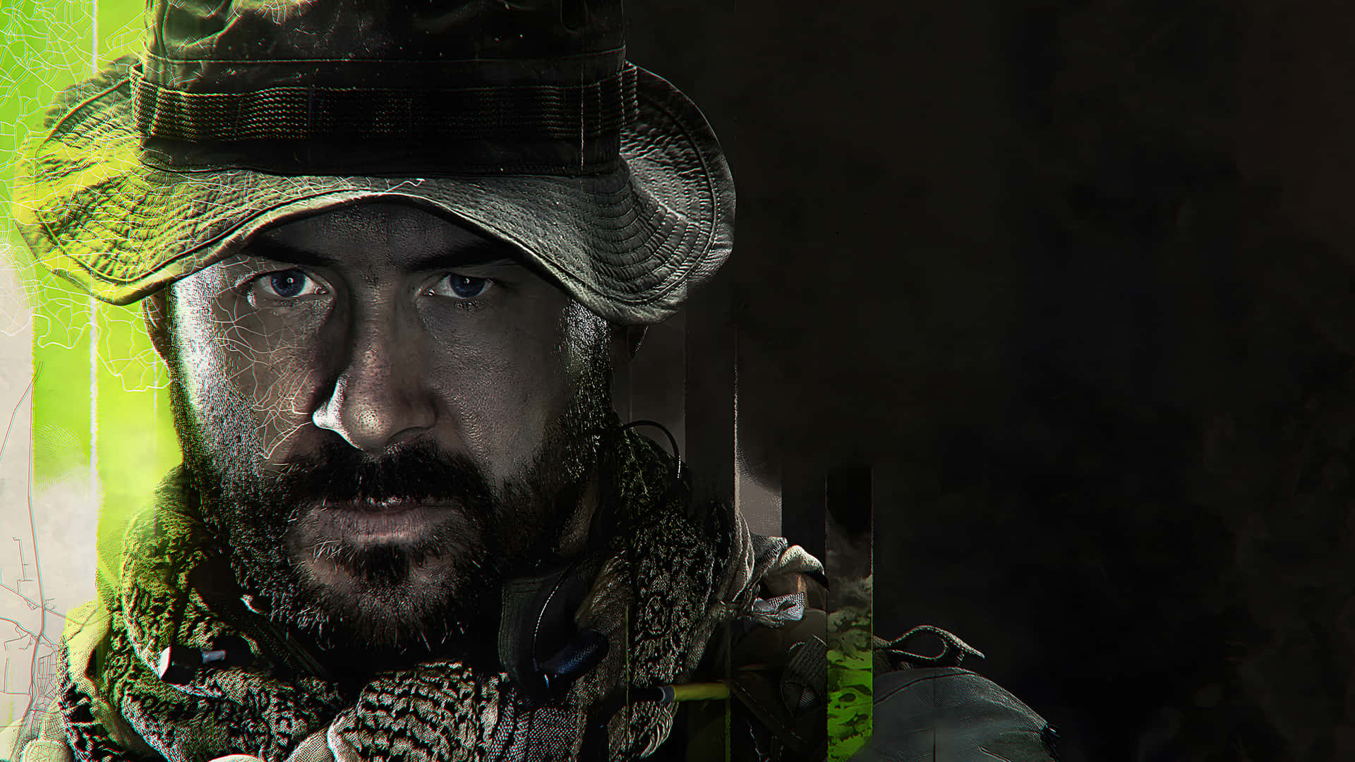 Comandeo Campo De Batalha Com Call Of Duty Modern Warfare. Papel de Parede