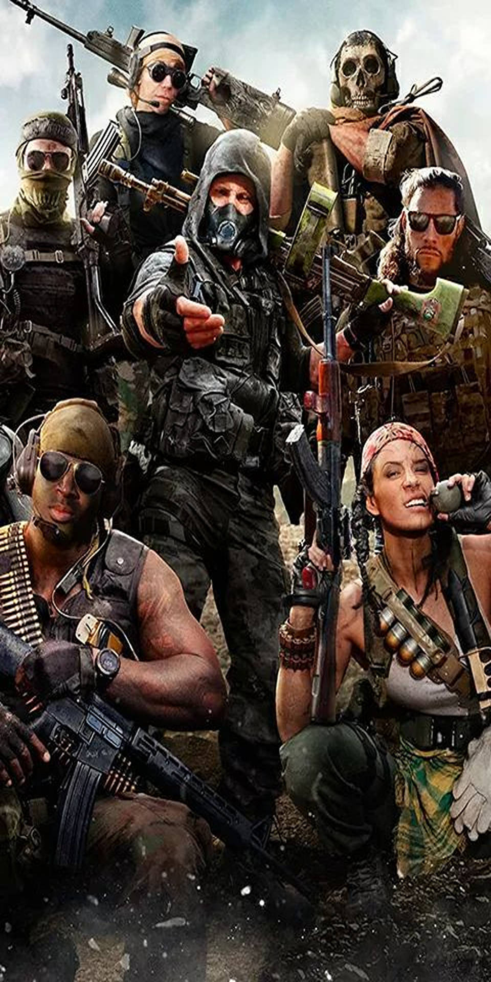 Call Of Duty Phone Group Wallpaper