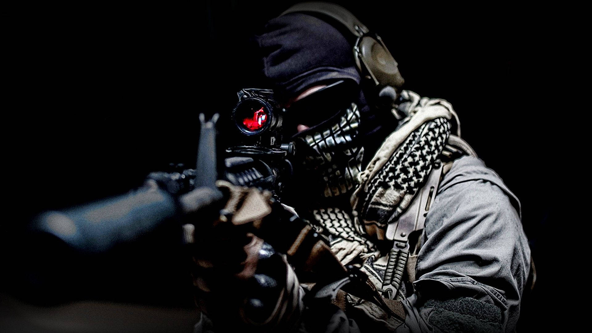 Call Of Duty Sniper Troop Wallpaper