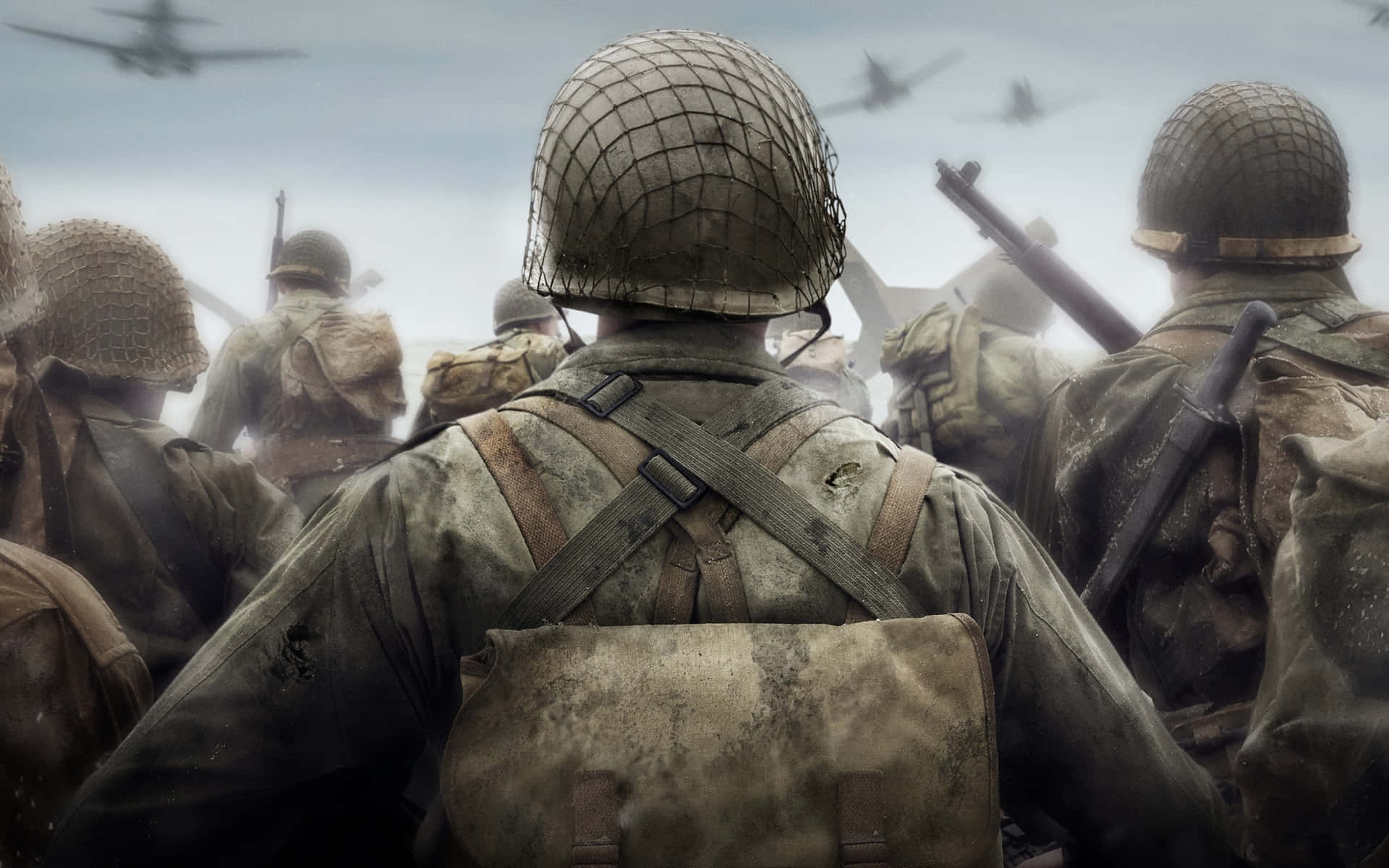 Call of Duty Soldiers Ready for Battle Wallpaper