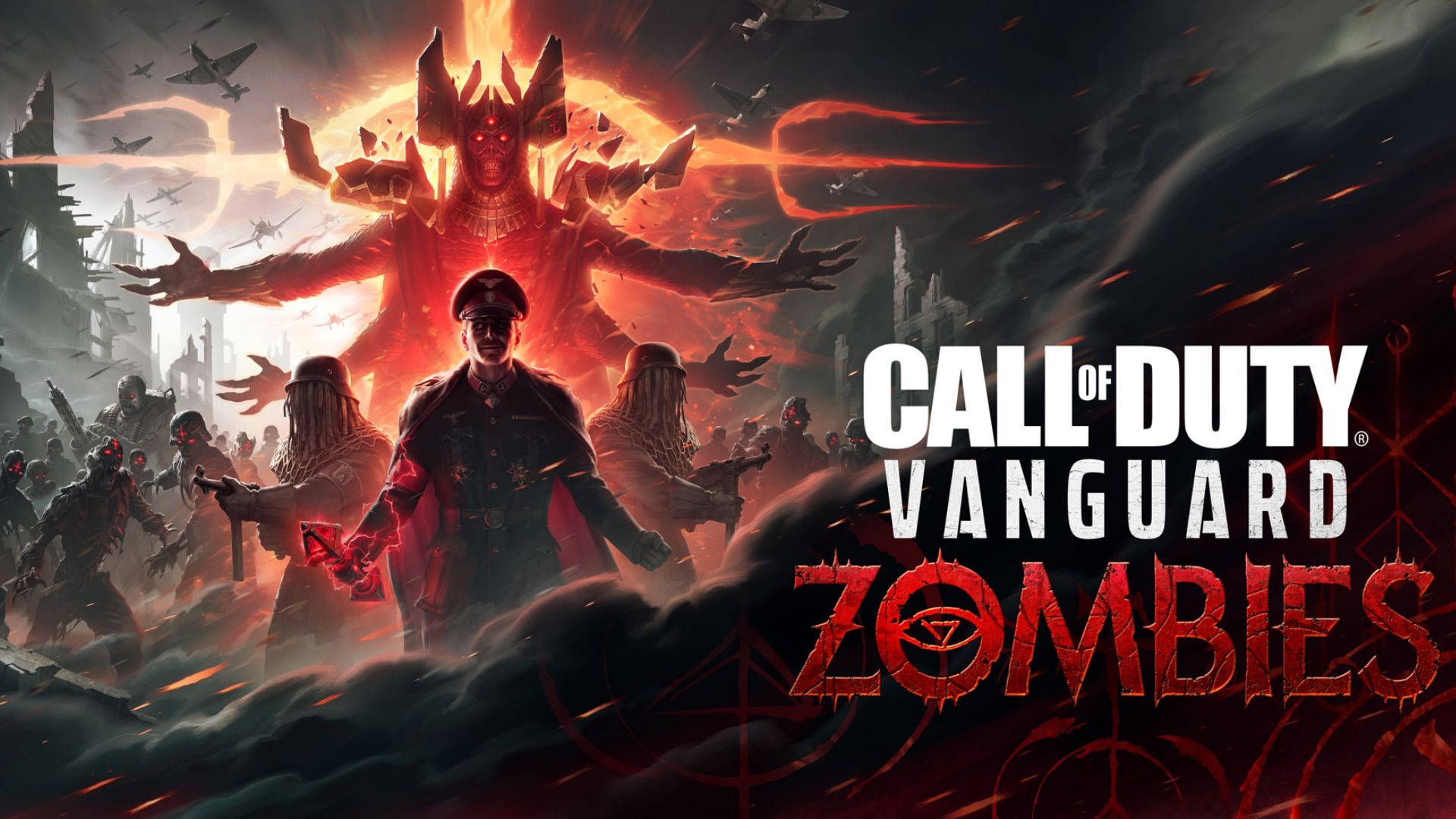 Callof Duty Vanguard Zombies Copertina Ufficiale Sfondo