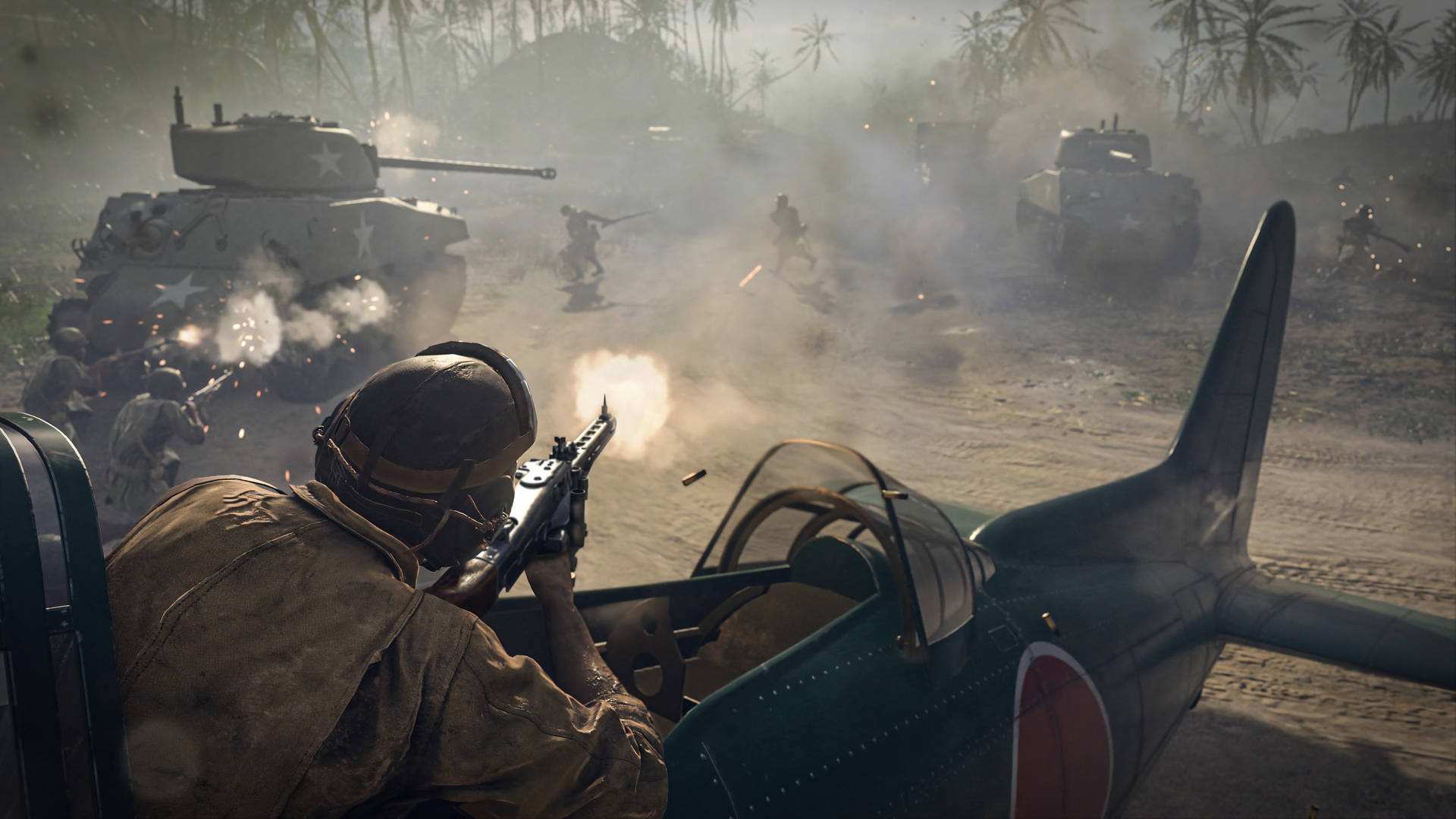 Callof Duty: World At War - Bildschirmaufnahme Wallpaper