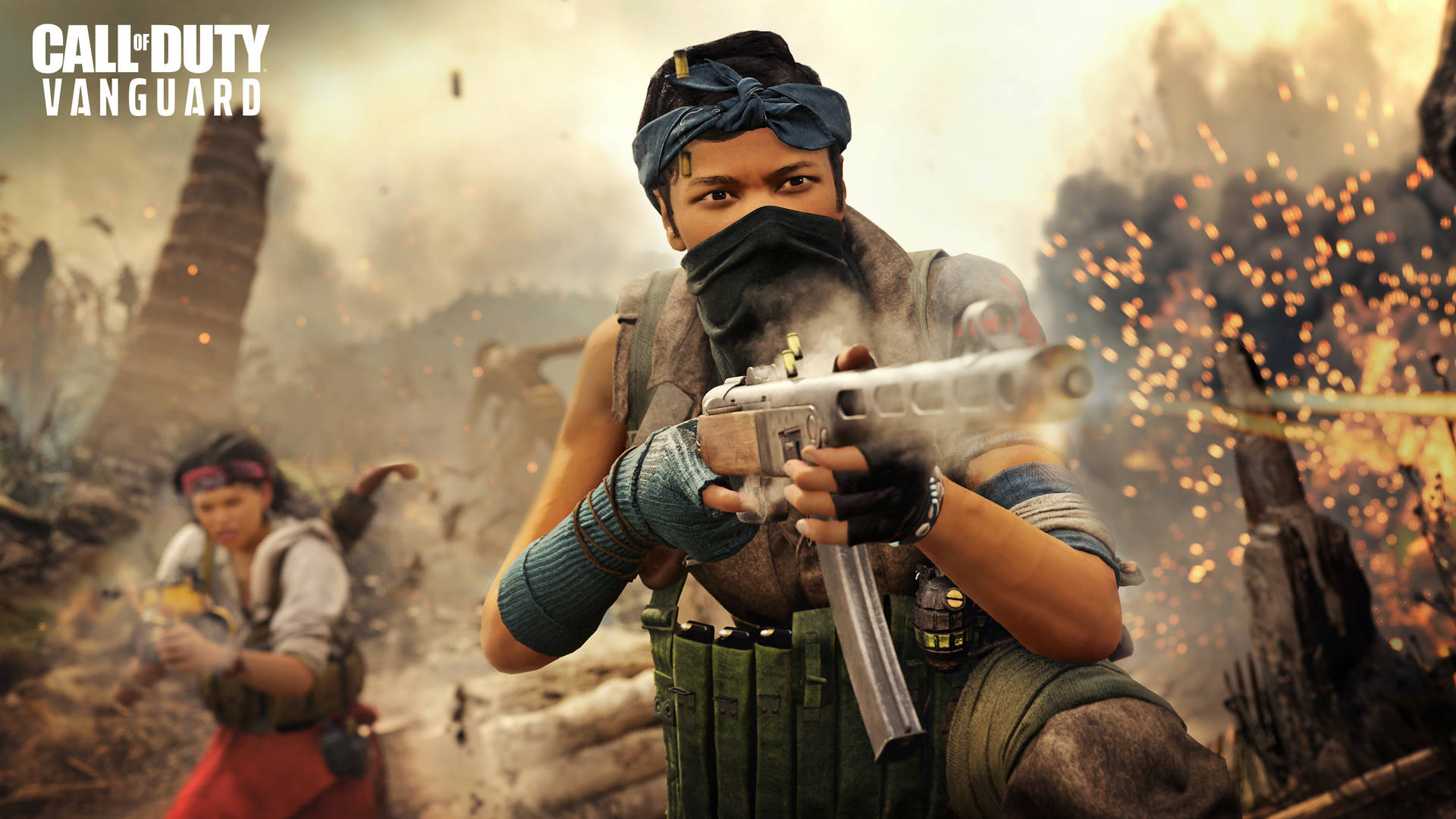 Callof Duty Gegen Sniper - Screenshot Wallpaper