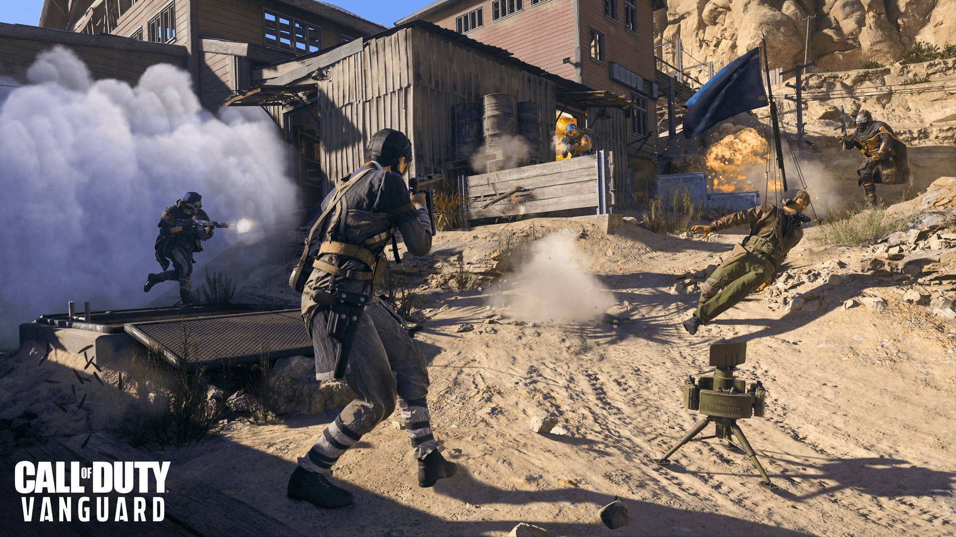 Callof Duty Vanguard: Batalla De Acción Y Disparos Fondo de pantalla