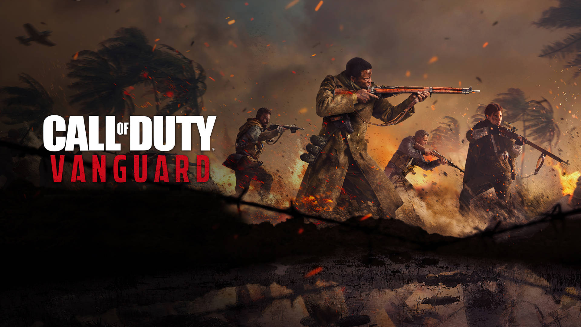 Bereitedich Auf Die Schlacht In Call Of Duty Vanguard Vor Wallpaper