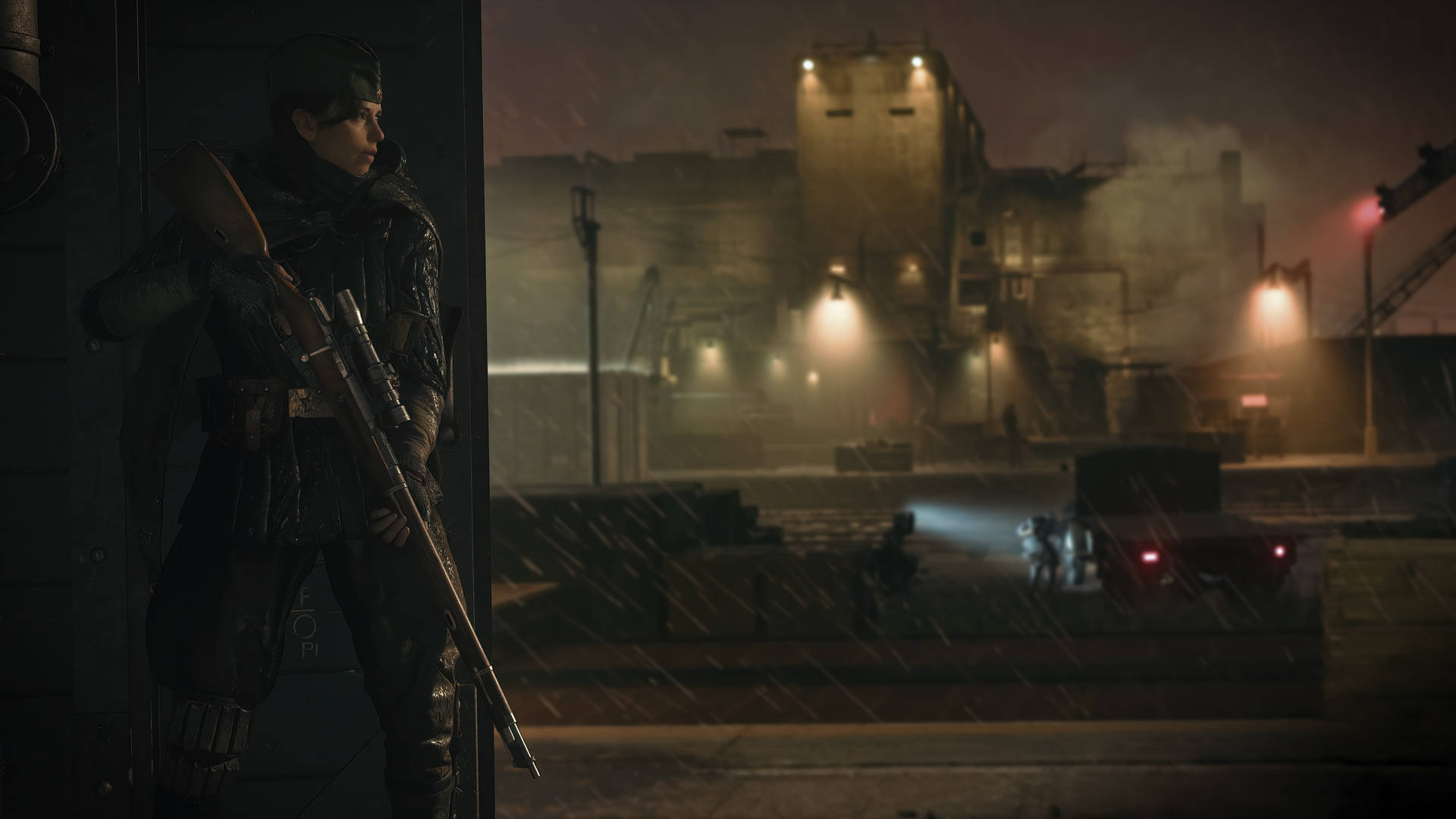 Call Of Duty Vanguard Girl Sniper Ready Wallpaper