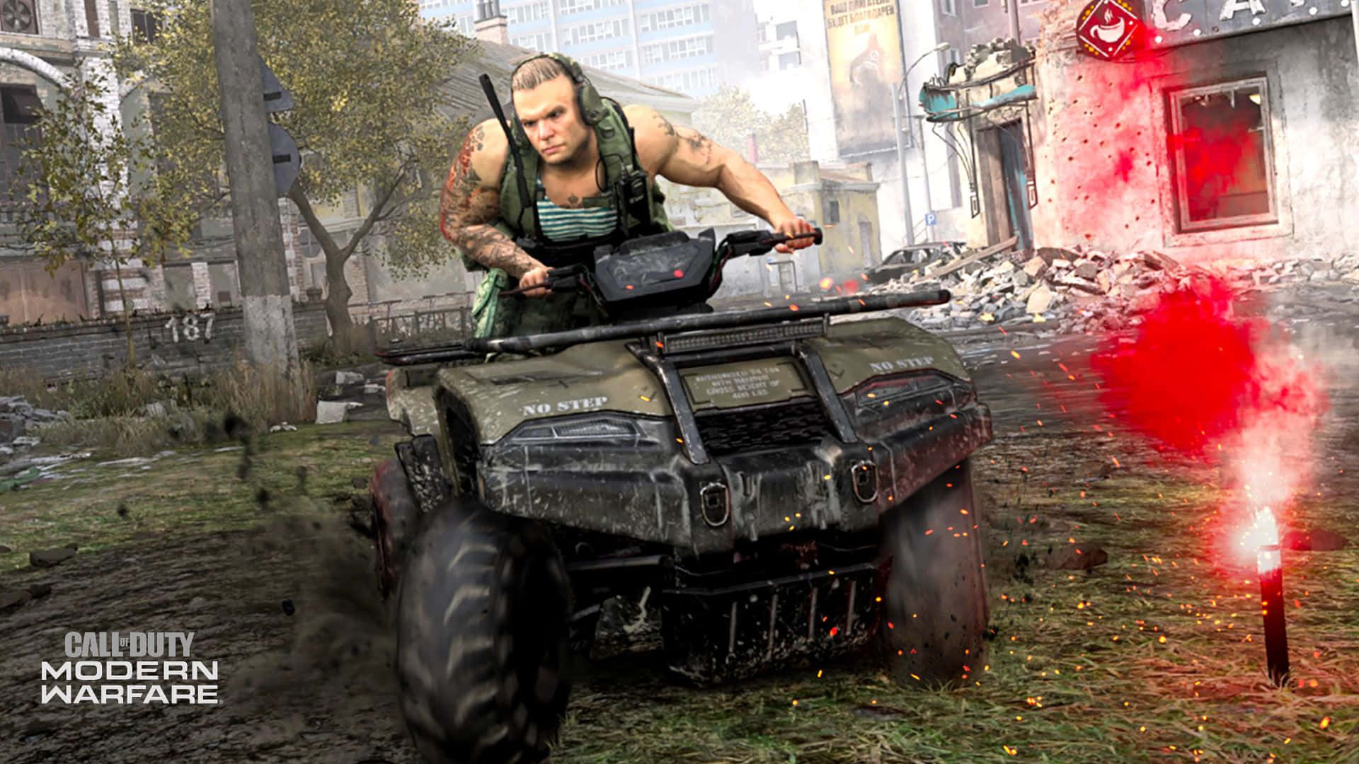 Vehículosde Call Of Duty: El Último Arsenal Militar Fondo de pantalla