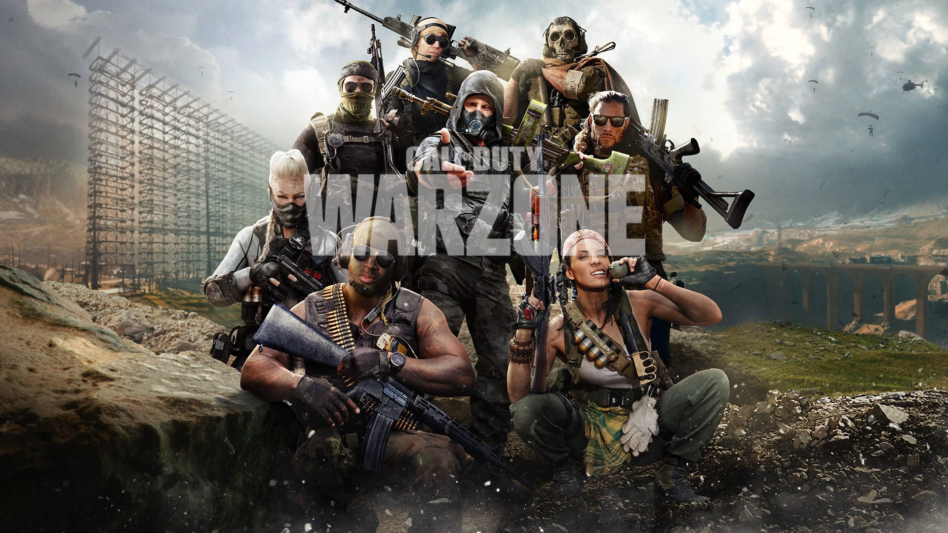 Call Of Duty Warzone 4K Armed Soldiers Wallpaper