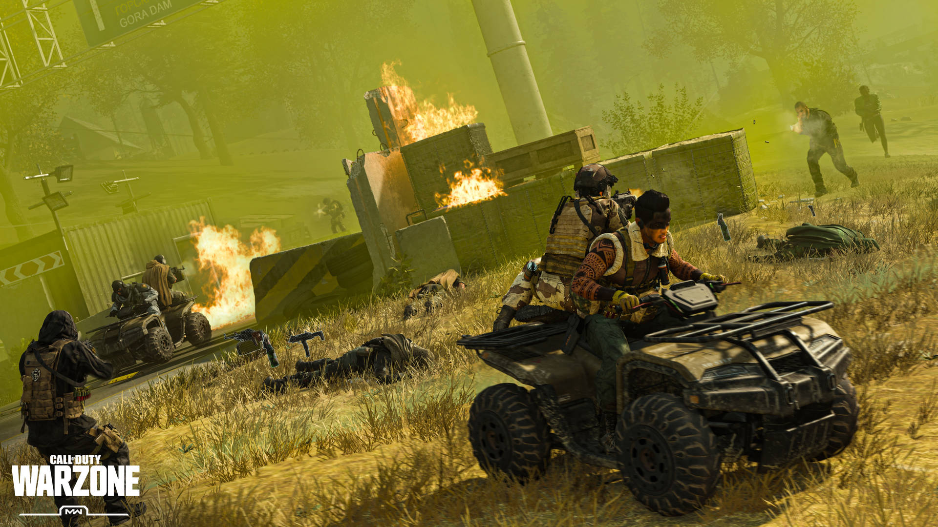 Epic Battle - Call Of Duty Warzone 4K ATV Wallpaper