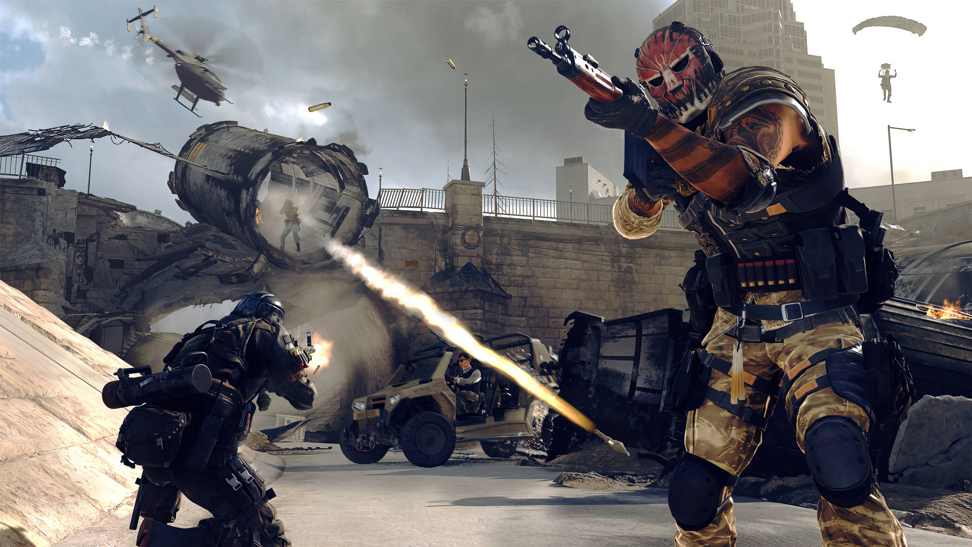 Call Of Duty Warzone 4K Battle Front Wallpaper