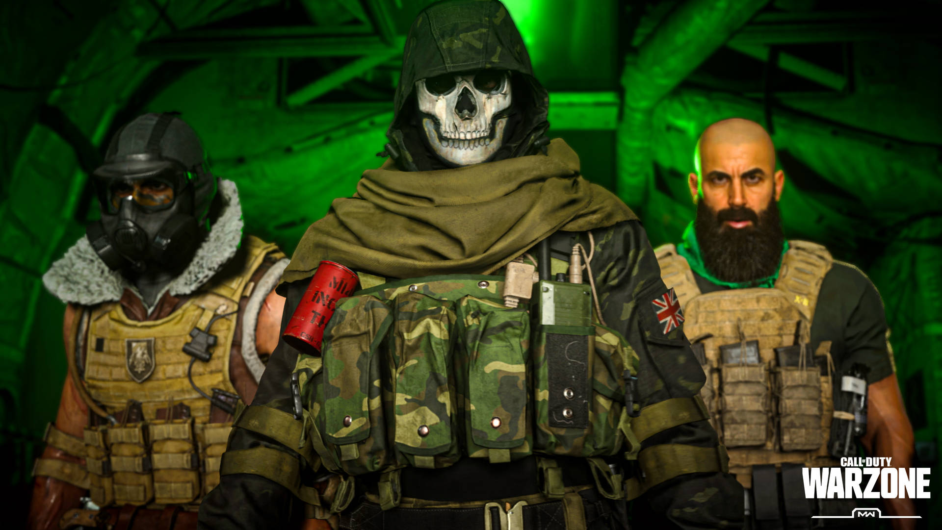 Call Of Duty Warzone 4K Warriors Wallpaper