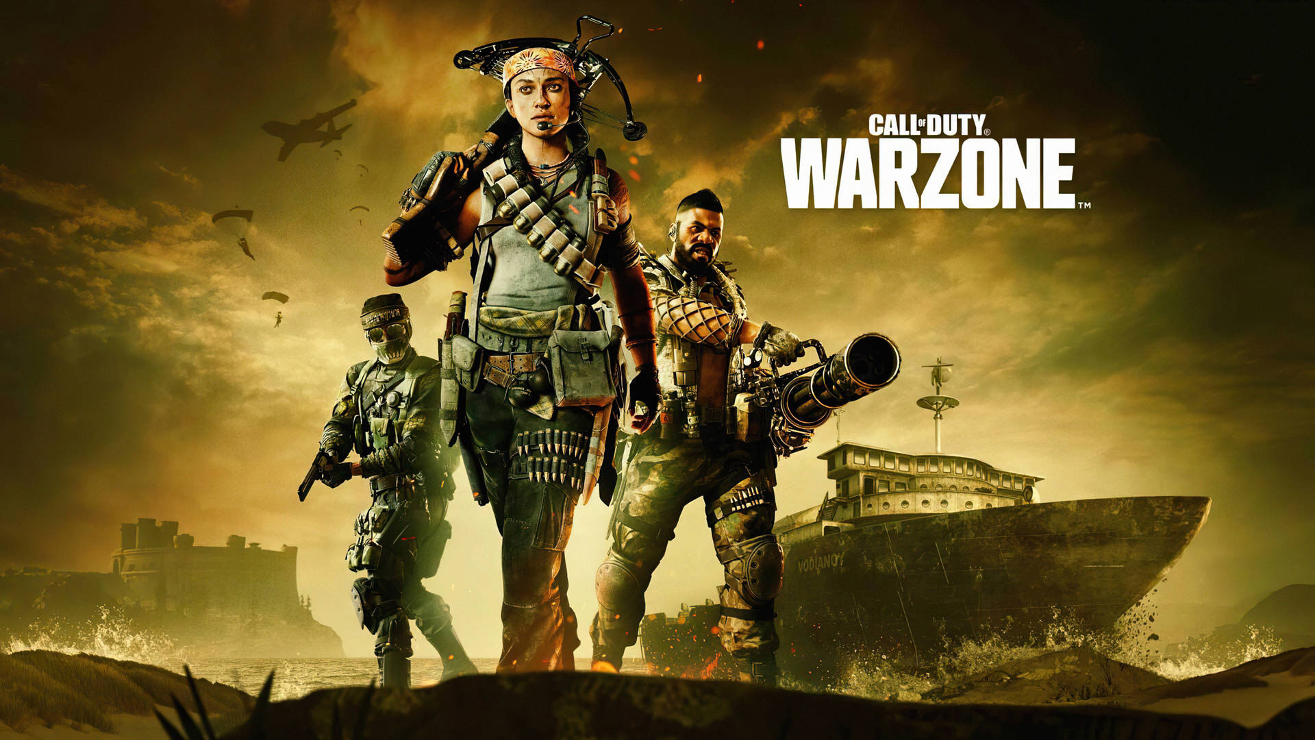 Call Of Duty Warzone 4K Warship Wallpaper