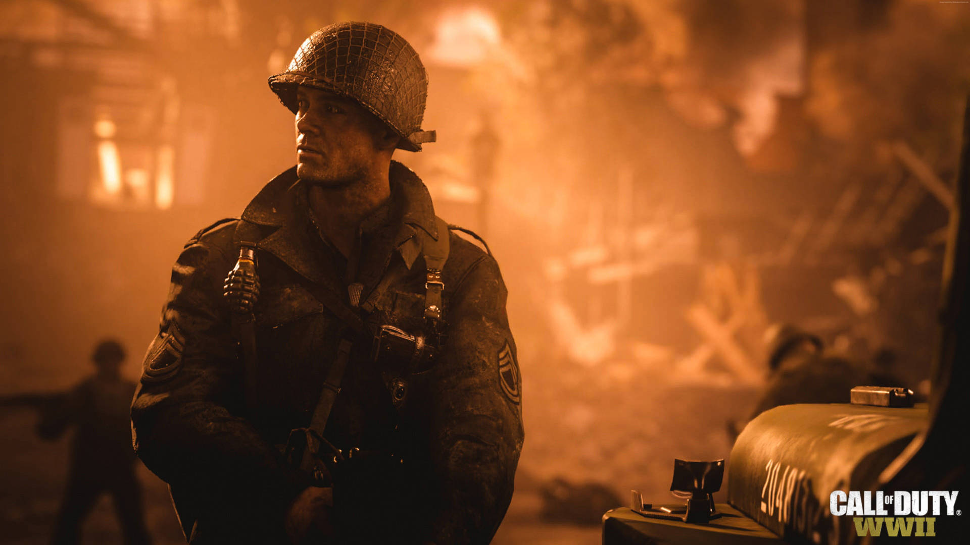 Call Of Duty WW2 Soldier Wallpaper