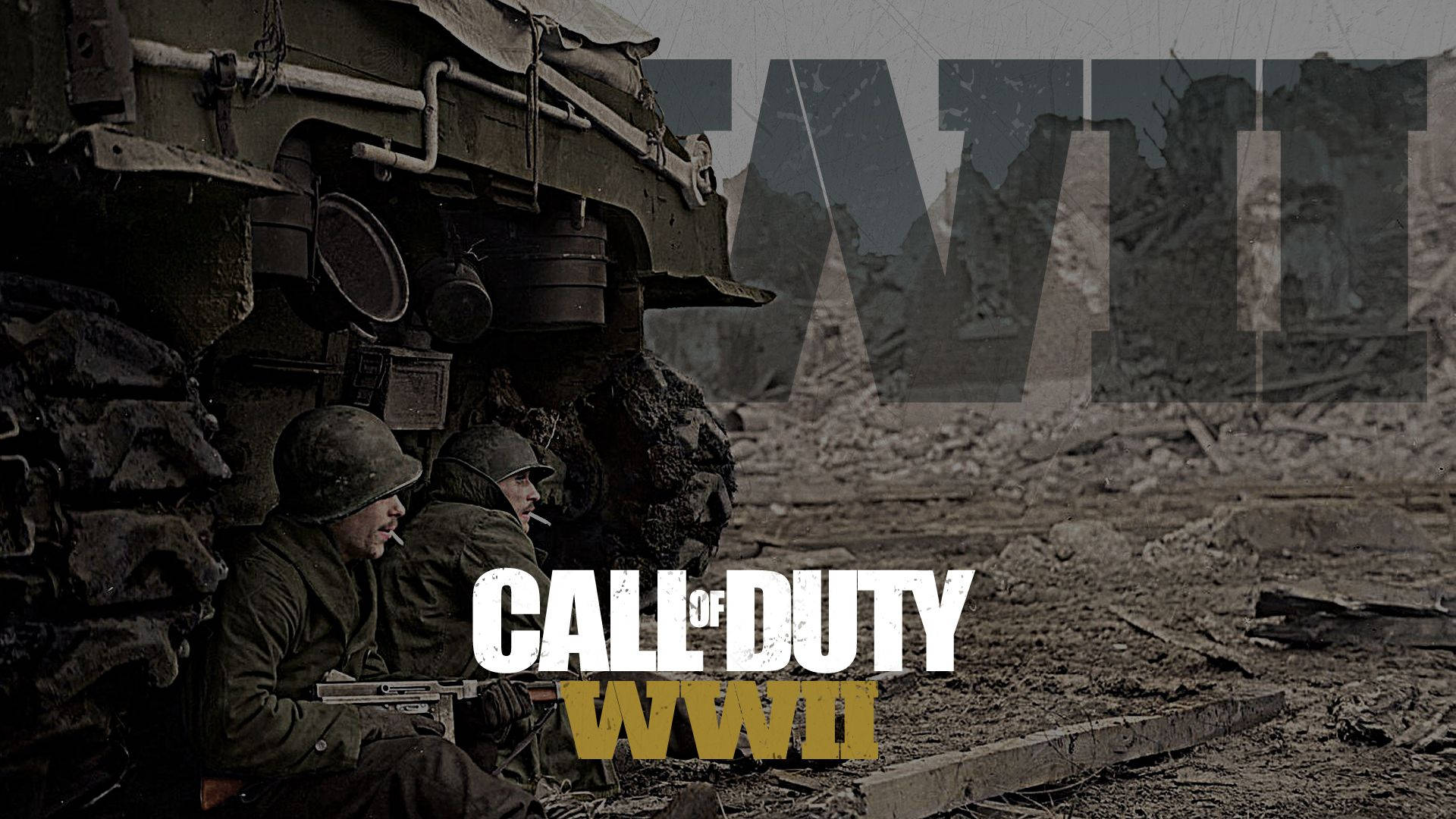 Call Of Duty: WW2 Soldiers Wallpaper