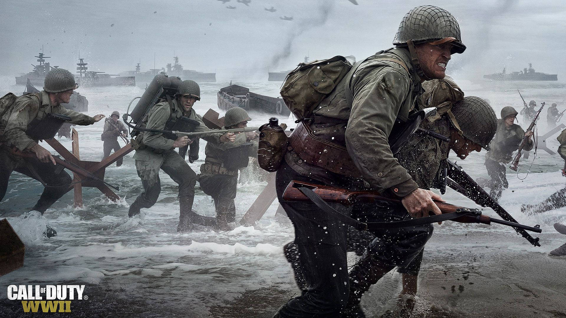 Call Of Duty Wwii Digital Poster Background