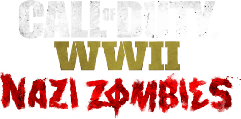 Call_of_ Duty_ W W I I_ Nazi_ Zombies_ Logo PNG