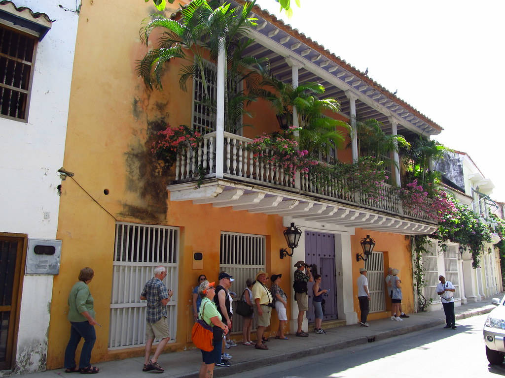 Calle Del Coliseo In Cartagena Picture