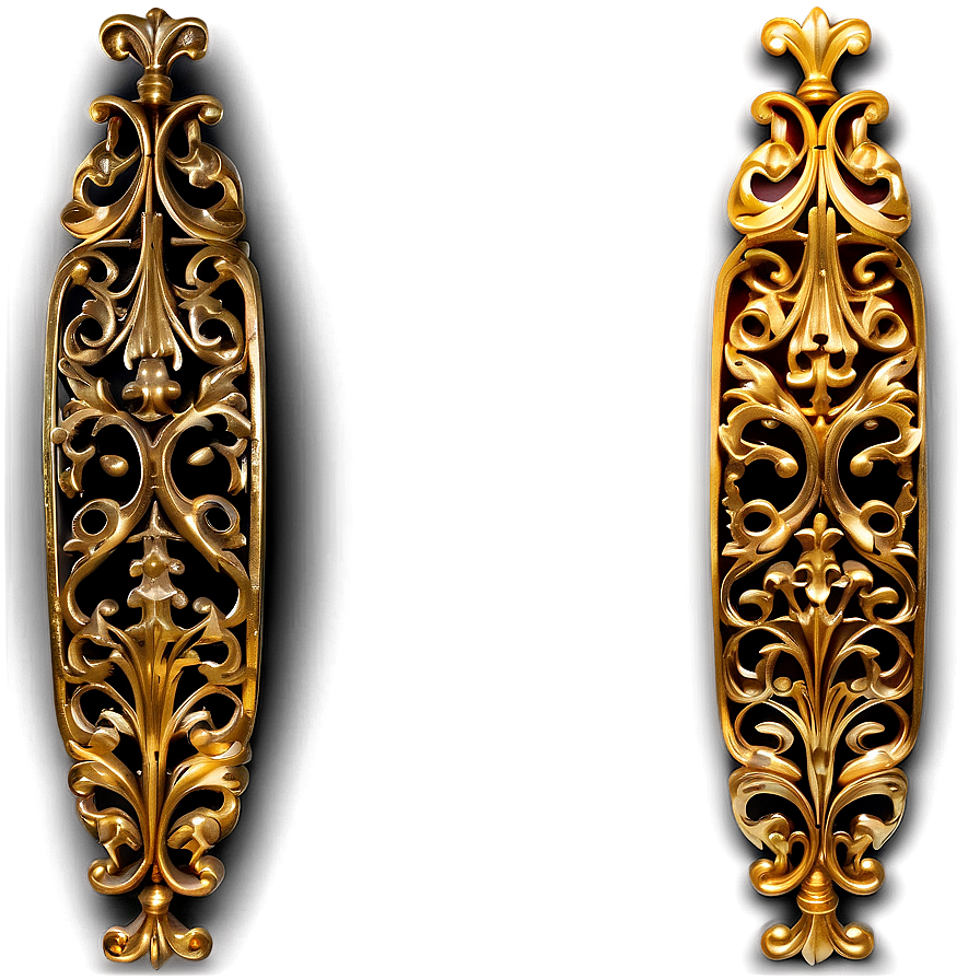 Calligraphic Line Border Png 49 PNG