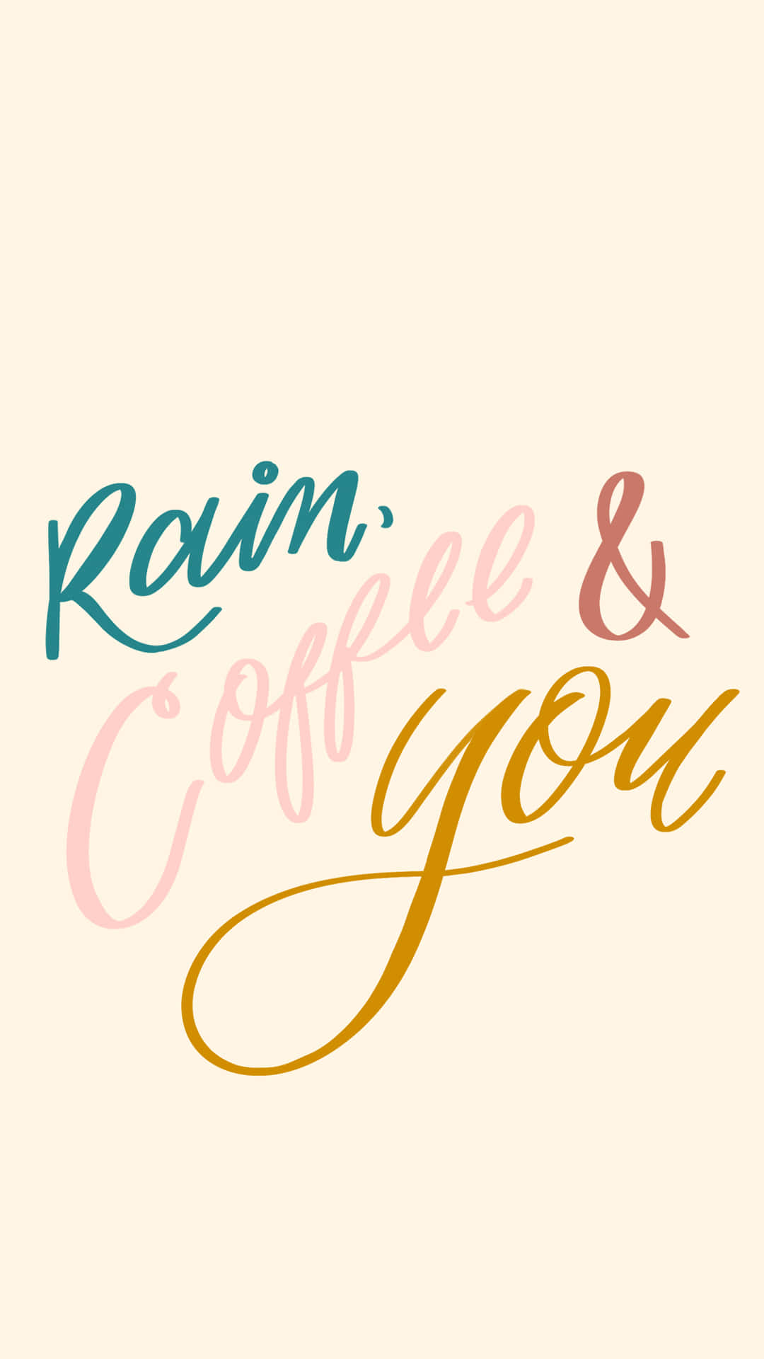 Coffee Calligraphy Quotes Picture