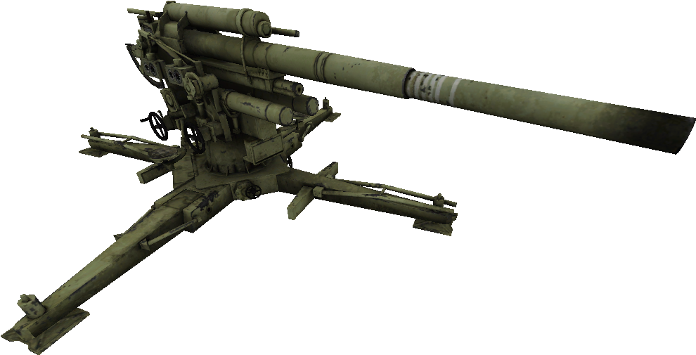 Callof Duty Anti Aircraft Gun PNG