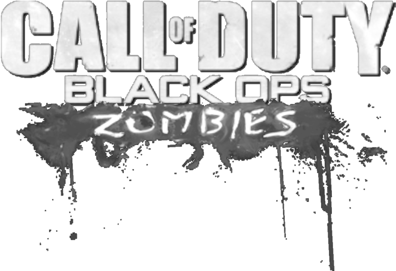 Callof Duty Black Ops Zombies Logo PNG