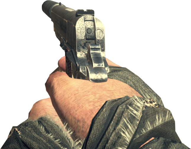 Callof Duty First Person Pistol View PNG