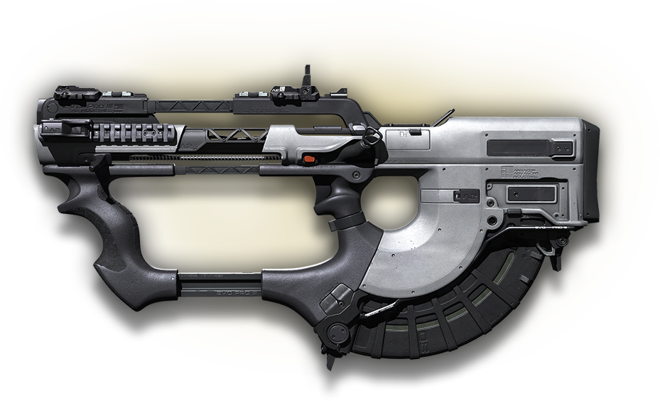 Callof Duty Futuristic Weapon Render PNG