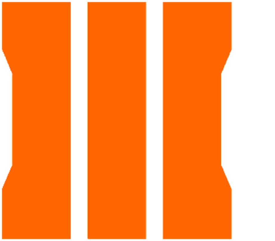 Callof Duty Logo Orange PNG