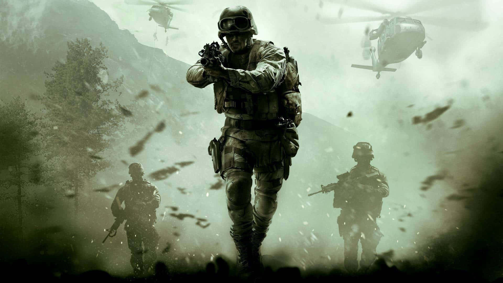 Callof Duty Modern Warfare Baggrund.