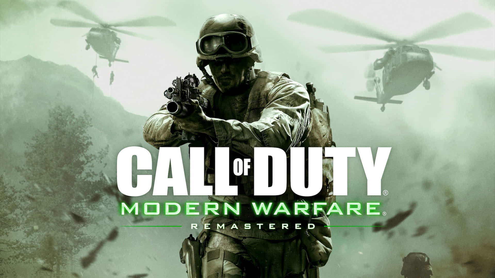 Callof Duty Modern Warfare Remastered Promotional Art Wallpaper