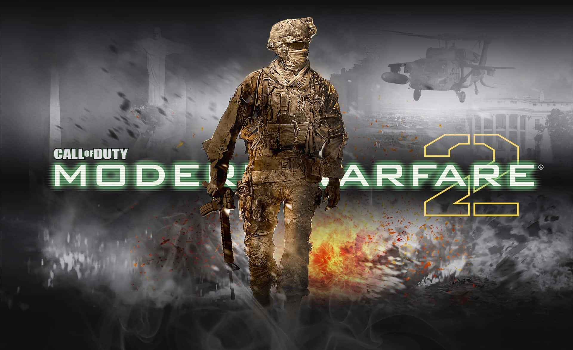 Callof Duty Modern Warfare2 Promotional Artwork Wallpaper