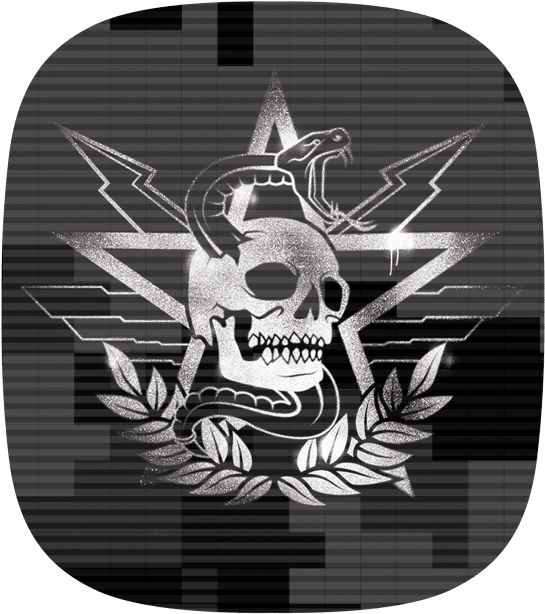 Callof Duty Skull Emblem PNG