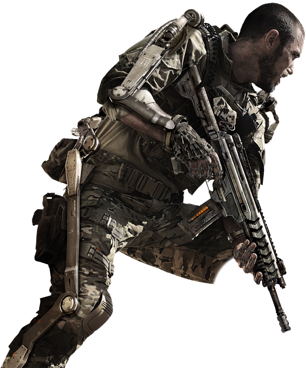 Download Callof Duty Soldier Action Pose | Wallpapers.com