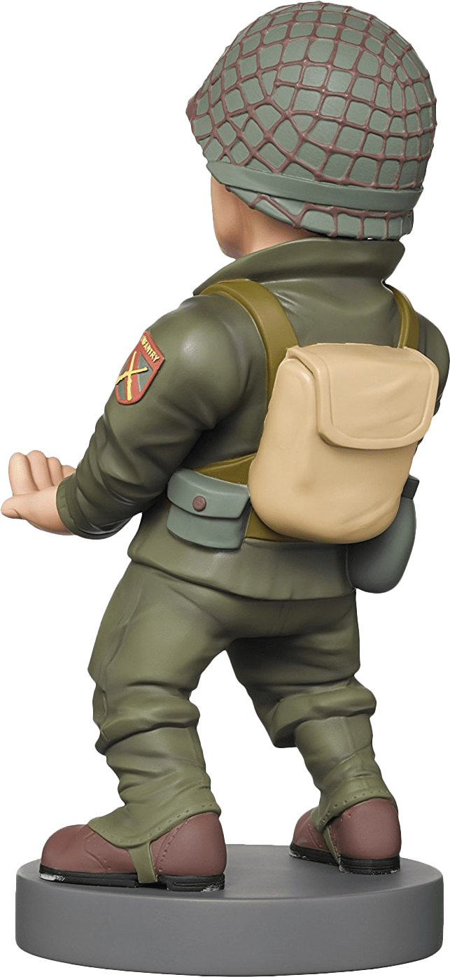 Callof Duty Soldier Figurine PNG